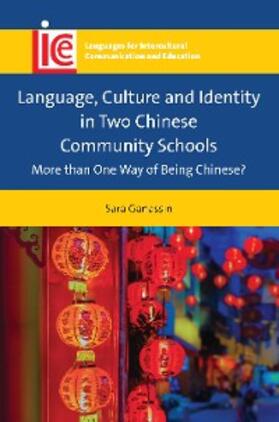 Ganassin | Language, Culture and Identity in Two Chinese Community Schools | E-Book | www.sack.de