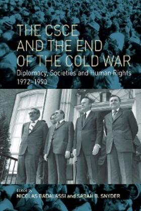 Badalassi / Snyder | The CSCE and the End of the Cold War | E-Book | www.sack.de