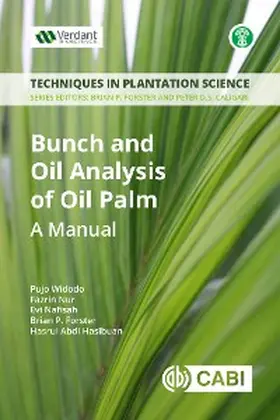 Widodo / Nur / Nafisah |  Bunch and Oil Analysis of Oil Palm | eBook | Sack Fachmedien