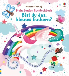 Taplin |  Mein buntes Gucklochbuch: Bist du das, kleines Einhorn? | Buch |  Sack Fachmedien