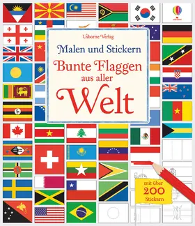 Meredith |  Malen und Stickern: Bunte Flaggen aus aller Welt | Buch |  Sack Fachmedien