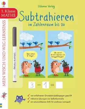 Bathie |  Mein Wisch-und-weg-Lernspaß: Subtrahieren im Zahlenraum bis 20 (1. Klasse) | Buch |  Sack Fachmedien