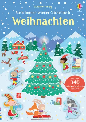 Robson |  Mein Immer-wieder-Stickerbuch: Weihnachten | Buch |  Sack Fachmedien