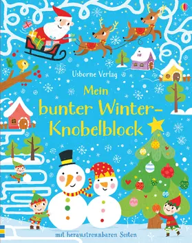 Tudhope |  Mein bunter Winter-Knobelblock | Buch |  Sack Fachmedien
