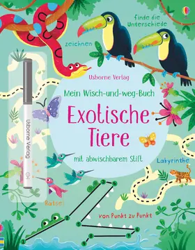 Robson |  Mein Wisch-und-weg-Buch: Exotische Tiere | Buch |  Sack Fachmedien