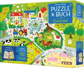 Robson |  Puzzle & Buch: Auf dem Bauernhof | Buch |  Sack Fachmedien
