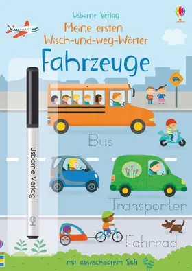Brooks |  Meine ersten Wisch-und-weg-Wörter: Fahrzeuge | Buch |  Sack Fachmedien