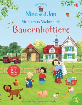 Taplin |  Nina und Jan - Mein erstes Stickerbuch: Bauernhoftiere | Buch |  Sack Fachmedien