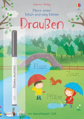 Brooks |  Meine ersten Wisch-und-weg-Wörter: Draußen | Buch |  Sack Fachmedien