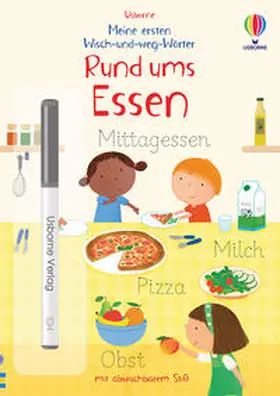 Brooks |  Meine ersten Wisch-und-weg-Wörter: Rund ums Essen | Buch |  Sack Fachmedien