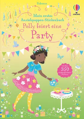 Watt |  Mein erstes Anziehpuppen-Stickerbuch: Polly feiert eine Party | Buch |  Sack Fachmedien
