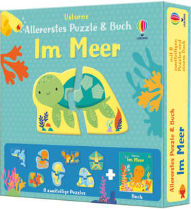Oldham |  Allererstes Puzzle & Buch: Im Meer | Buch |  Sack Fachmedien
