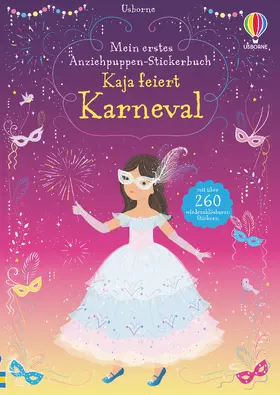 Watt |  Mein erstes Anziehpuppen-Stickerbuch: Kaja feiert Karneval | Buch |  Sack Fachmedien