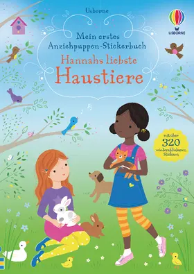 Watt |  Mein erstes Anziehpuppen-Stickerbuch: Hannahs liebste Haustiere | Buch |  Sack Fachmedien