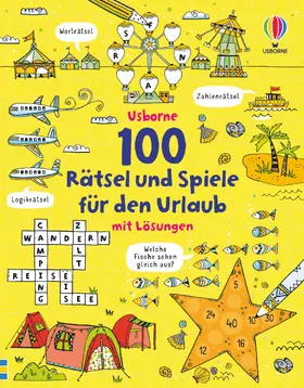 Clarke |  100 Rätsel und Spiele für den Urlaub | Buch |  Sack Fachmedien
