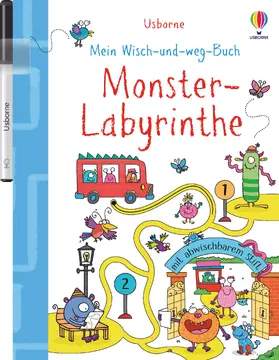 Bingham | Mein Wisch-und-weg-Buch: Monster-Labyrinthe | Buch | 978-1-78941-676-3 | www.sack.de