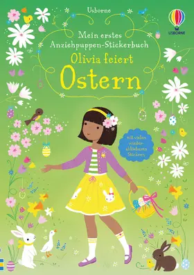 Watt |  Mein erstes Anziehpuppen-Stickerbuch: Olivia feiert Ostern | Buch |  Sack Fachmedien