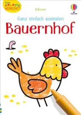 Nolan |  Kleine Kreativ-Werkstatt - Ganz einfach ausmalen: Bauernhof | Buch |  Sack Fachmedien