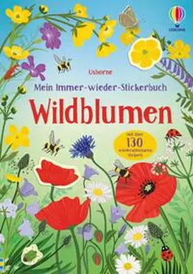 Young |  Mein Immer-wieder-Stickerbuch: Wildblumen | Buch |  Sack Fachmedien