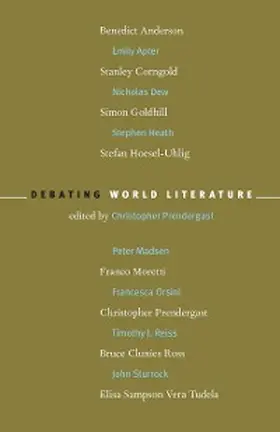 Prendergast |  Debating World Literature | eBook | Sack Fachmedien