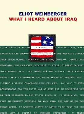 Weinberger |  What I Heard About Iraq | eBook | Sack Fachmedien