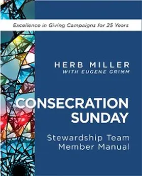 Miller |  Consecration Sunday Stewardship Team Member Manual | eBook | Sack Fachmedien