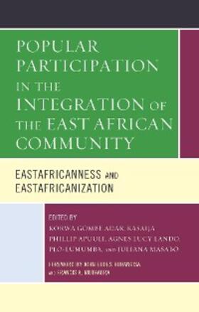 Adar / Apuuli / Lando |  Popular Participation in the Integration of the East African Community | eBook | Sack Fachmedien