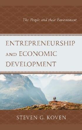 Koven |  Entrepreneurship and Economic Development | eBook | Sack Fachmedien