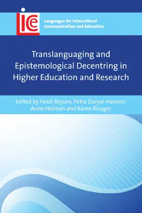 Bojsen / Daryai-Hansen / Holmen |  Translanguaging and Epistemological Decentring in Higher Education and Research | Buch |  Sack Fachmedien