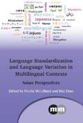 McLelland / Zhao |  Language Standardization and Language Variation in Multilingual Contexts | eBook | Sack Fachmedien