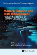 Klein / Loßagk / Straßberger |  MODERN FINANCE AND RISK MANAGEMENT | eBook | Sack Fachmedien