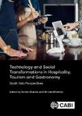 Sharma / Bhartiya |  Technology and Social Transformations in Hospitality, Tourism and Gastronomy | eBook | Sack Fachmedien