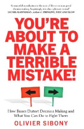 Sibony | You're About to Make a Terrible Mistake! | E-Book | sack.de