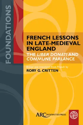 Critten |  French Lessons in Late-Medieval England | Buch |  Sack Fachmedien