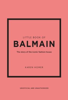 Homer |  Little Book of Balmain | Buch |  Sack Fachmedien