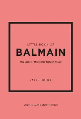Homer |  Little Book of Balmain | eBook | Sack Fachmedien