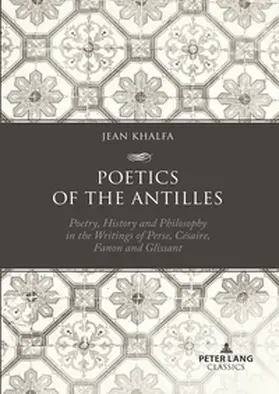 Khalfa |  Poetics of the Antilles | Buch |  Sack Fachmedien