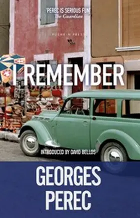 Perec |  I Remember | eBook | Sack Fachmedien