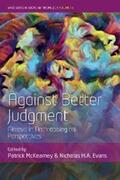 McKearney / Evans |  Against Better Judgment | eBook | Sack Fachmedien