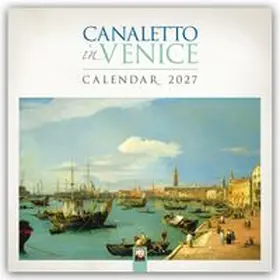 Flame Tree Publishing |  Canaletto in Venedig 2027 - Original Flame Tree Publishing-Kalender [Kalender] | Sonstiges |  Sack Fachmedien