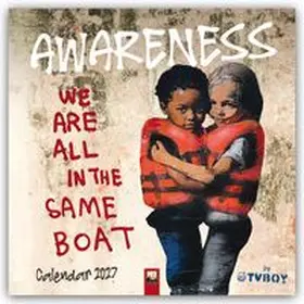 Flame Tree Publishing |  Awareness by TVBOY - Kunstkalender 2027 - Original Flame Tree Publishing-Kalender [Kalender] | Sonstiges |  Sack Fachmedien