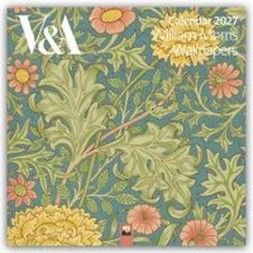 Flame Tree Publishing |  William Morris Wallpapers - Tapetendesign 2027 - Original Flame Tree Publishing-Kalender [Kalender] | Sonstiges |  Sack Fachmedien