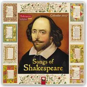 Flame Tree Publishing |  Songs of Shakespeare - Shakespeare Lieder 2027 - Original Flame Tree Publishing-Kalender [Kalender] | Sonstiges |  Sack Fachmedien
