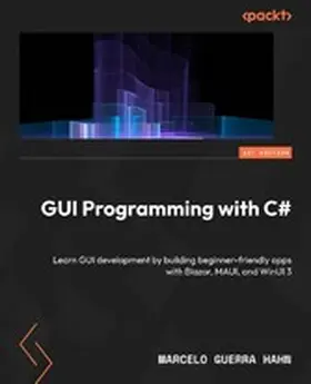 Hahn |  GUI Programming with C# | eBook | Sack Fachmedien