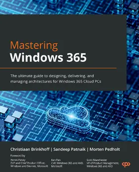 Brinkhoff / Patnaik / Pedholt |  Mastering Windows 365 | eBook | Sack Fachmedien