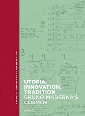 Benedictis |  Utopia, Innovation, Tradition | Buch |  Sack Fachmedien