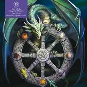 Flame Tree Publishing | Puzzle - Anne Stokes, Das Jahr des magischen Drachens | Sonstiges | 978-1-83964-288-3 | www.sack.de