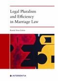 Tovar Galvan |  Legal Pluralism and Efficiency in Marriage Law | Buch |  Sack Fachmedien
