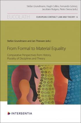 Grundmann / Thiessen |  From Formal to Material Equality | Buch |  Sack Fachmedien