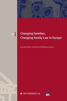 Duden / Wiedemann |  Changing Families, Changing Family Law in Europe | Buch |  Sack Fachmedien